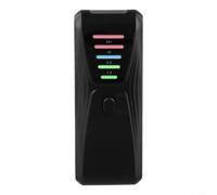 Radiomètre électromagnétique Testeur EMF avec affichage 5 LED, détecteur haute sensibilité pour champs électriques et magnétiques (50/60 Hz), boîtier ABS compact, portable pour l'industrie et