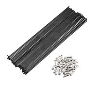 Radios de bicicleta de montaña de acero, 36 Uds., 14G, 259mm