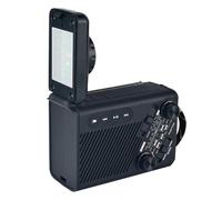 Radios Météo pour Maison, Radio Portable, Urgences AM/FM Manivelle Solaire Lampe Torche pour Camping Survie Catastrophe et Activités Extérieures