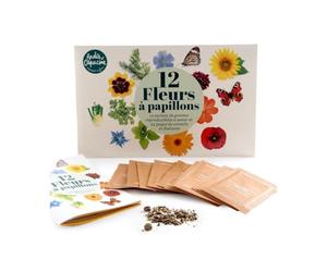 Radis et Capucine - Enveloppe 12 sachets - Fleurs à papillons