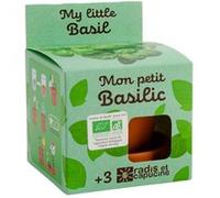 radis et capucine - kit plantation - basilic bio - 8cm G