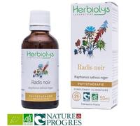 Radis Noir Bio - Digestion Teinture-Mère Raphanus Niger 50 Ml - Herbiolys