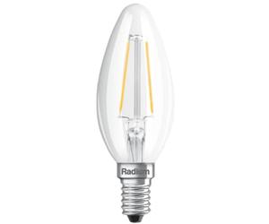 Radium ESSENCE C25 827/C E14 Filament LED en forme de bougie 2,2 W 2700 K 250 lm 330° Commutable Mat
