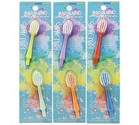 RADIUS Big Kidz Forever Lot de 2 têtes de brosse de rechange pour enfants de 6 ans et plus, sans BPA, acceptées ADA pour la croissance des dents et des gencives, extra douces