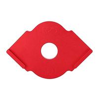 Radius Clamp Template Tool, Carpenter Tools Hardware Parts, High Hardness Aluminum Alloy Corner Radius Quick Clamp for Hand Held Trimmer, Applicable Radius R25 R30 with Durabl