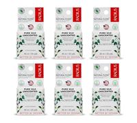 RADIUS Dental Floss, Natural Floss, Unscented Silk, 33 Yards, Compostable & Non-Toxic Oral Care Designed to Help Fight Plaque, Pack of 6