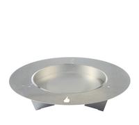Radius Foyer Fireplate en acier - L Ø 100 cm