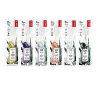 RADIUS Lot de 6 grandes brosses à dents pour droitier - Couleurs assorties - Sans BPA et acceptées par l'ADA - Conçues pour améliorer la santé des gencives et réduire le risque de maladie des gencives