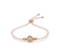 RADLEY Bracelet d'amitié en plaqué pierre pour femme, taille unique, Argent sterling Soie Laiton, Oxyde de zirconium
