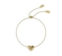 RADLEY Bracelet d'amitié plaqué or 18 carats avec cœur martelé