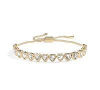 RADLEY Bracelet plaqué or pâle 18 carats en forme de cœur.