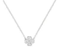 RADLEY Collier en argent sterling avec pendentif cœur et fleur