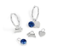 RADLEY Ensemble boucles d'oreilles et breloques plaquées argent