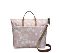 RADLEY Grand sac à bandoulière Park Crescent Blossom avec fermeture éclair sur le dessus en avoine