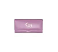 RADLEY Heritage Dog Outline Portefeuille à rabat en cuir rose sucre