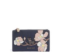 Radley London Coin Street Magnolia Portefeuille bleu foncé, femme
