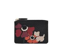 RADLEY London Floribunds Porte-monnaie en cuir avec fermeture éclair pour femme Noir