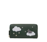 RADLEY London Grand portefeuille en cuir avec fermeture éclair sur le pourtour pour femme Inscription en flocons de neige Vert