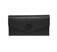 RADLEY London Letters Grand portefeuille à rabat en cuir lisse pour femme Noir