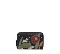 RADLEY London Midnight Wanderer Portefeuille en cuir avec fermeture éclair pour femme Porcini Taille M, Noir , One Sizw, Sac à main zippé