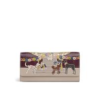 RADLEY London Party Pals Grand porte-monnaie à rabat en cuir pour femme Porcini, Porcini, Taille unique, Contemporain