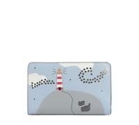 RADLEY London Portefeuille en cuir pour femme Motif phare Bleu fumée, bleu fumé, M, Classique
