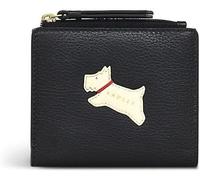 Radley London Radley Respects Petit portefeuille en cuir grainé pour femme Noir