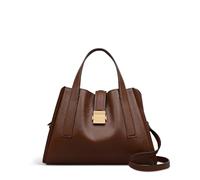 RADLEY London Sloane Mews Sac en cuir avec fermeture éclair sur le dessus pour femme Taille M, chocolat, Medium