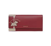 RADLEY Magic Carousel Grand portefeuille à rabat en cuir carmin