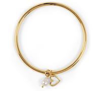 Radley Radley 18ct Gold Plated Bangle with Hanging Charms