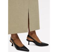 Radley Radley Black Devonshire Street Pointed Kitten Slingback Shoes Black EU 39 (UK 6)