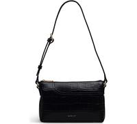 Radley Radley Black Faux Croc Pockets Mini Shoulder Bag