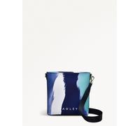 Radley Radley Blue Small Southwell Gardens Stripe Zip Top Cross-Body Bag