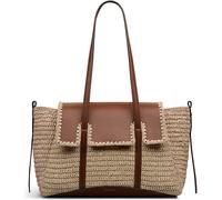 Radley Radley Brown The Chancery Raffia Medium Shoulder Bag