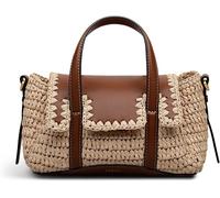 Radley Radley Brown The Chancery Raffia Small Grab Bag