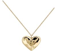 Radley Radley Gold Hammered Heart Necklace