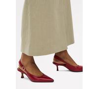 Radley Radley Red Devonshire Street Pointed Kitten Slingback Shoes Red EU 38 (UK 5)