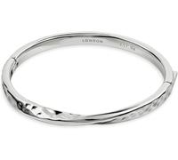 Radley Radley Silver 18ct Gold Plated Hammer Effect Bangle