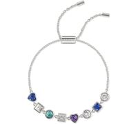 Radley Radley Silver 18ct Gold Plated Multi Stone Friendship Style Bracelet