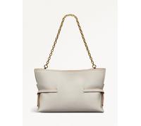 Radley Radley White Medium Natural Fleet Street Open Top Clutch Bag
