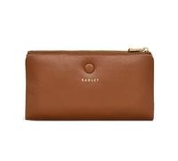 RADLEY - Saddle - Portefeuille en cuir Mallow Street pour femme - Design élégant à deux volets avec 10 emplacements pour cartes, poche zippée pour pièces de monnaie, section pour billets et clous