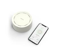 Radoff Now *White Limited Edition - Appareils Mesurant Qualité Air Intérieur avec Détecteur Co2 COV PM, Compatible avec Alexa - avec Thermomètre Connecté Wifi, Capteur Humidité, Pression Atmosphérique