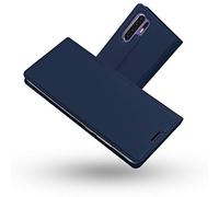 RADOO Coque Huawei P30 Pro, Ultra Mince en Cuir PU Premium Housse à Rabat Portefeuille Coque [Antichoc TPU] [Fente pour Carte] [Fermoir Magnétique] pour Huawei P30 Pro (Bleu)