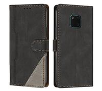 Radoo Coque pour Huawei Mate 20 Pro, Housse Etui Portefeuille Cuir Multifonction, Fermeture Magnétique à Clapet Anti-Choc [Fonction Support] Flip Case Compatible avec Huawei Mate 20 Pro (Noir)