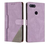 Radoo Coque pour Xiaomi Mi 8 Lite, Housse Etui Portefeuille Cuir Multifonction, Fermeture Magnétique à Clapet Anti-Choc [Fonction Support] Flip Case Compatible avec Xiaomi Mi 8 Lite (Pourpre)