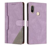 Radoo Coque pour Xiaomi Mi 8 / Mi 8 Pro, Housse Etui Portefeuille Cuir Multifonction, Fermeture Magnétique à Clapet Anti-Choc [Fonction Support] Flip Case pour Xiaomi Mi 8 / Mi 8 Pro (Pourpre)