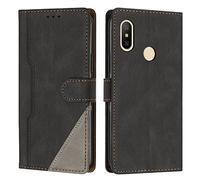 Radoo Coque pour Xiaomi Mi 8 / Mi 8 Pro, Housse Etui Portefeuille Cuir Multifonction, Fermeture Magnétique à Clapet Anti-Choc [Fonction Support] Flip Case pour Xiaomi Mi 8 / Mi 8 Pro (Noir)