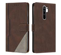 Radoo Coque pour Xiaomi Redmi 9 / Redmi 9 Power, Housse Etui Portefeuille Cuir Multifonction, Fermeture Magnétique à Clapet Anti-Choc Flip Case Compatible avec Redmi 9 / Redmi 9 Power (Marron)