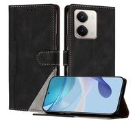 Radoo Étui en Cuir Antichoc Oppo Realme P3 Ultra,étui Portefeuille magnétique en PU, étui de Type Livre, étui à Rabat Oppo Realme P3 Ultra(Noir)