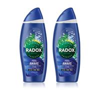 Radox Feel Awake Lot de 2 shampooings et gel douche pour homme 2 x 500 ml